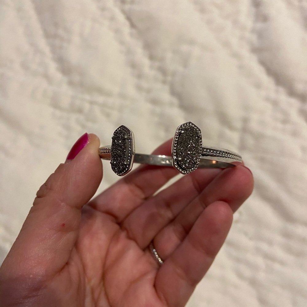 Kendra Scott Drusy cuff bracelet